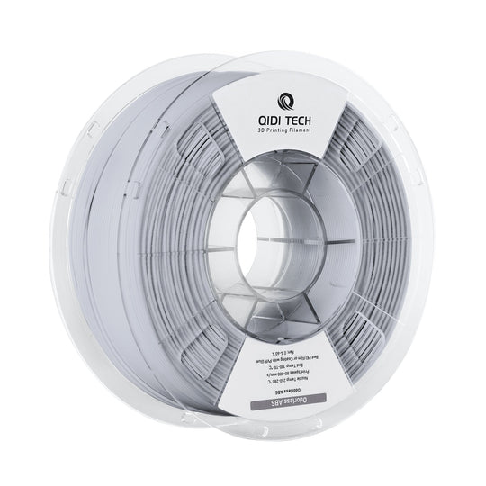 QIDI Odorless ABS 3D printing filament spool, white