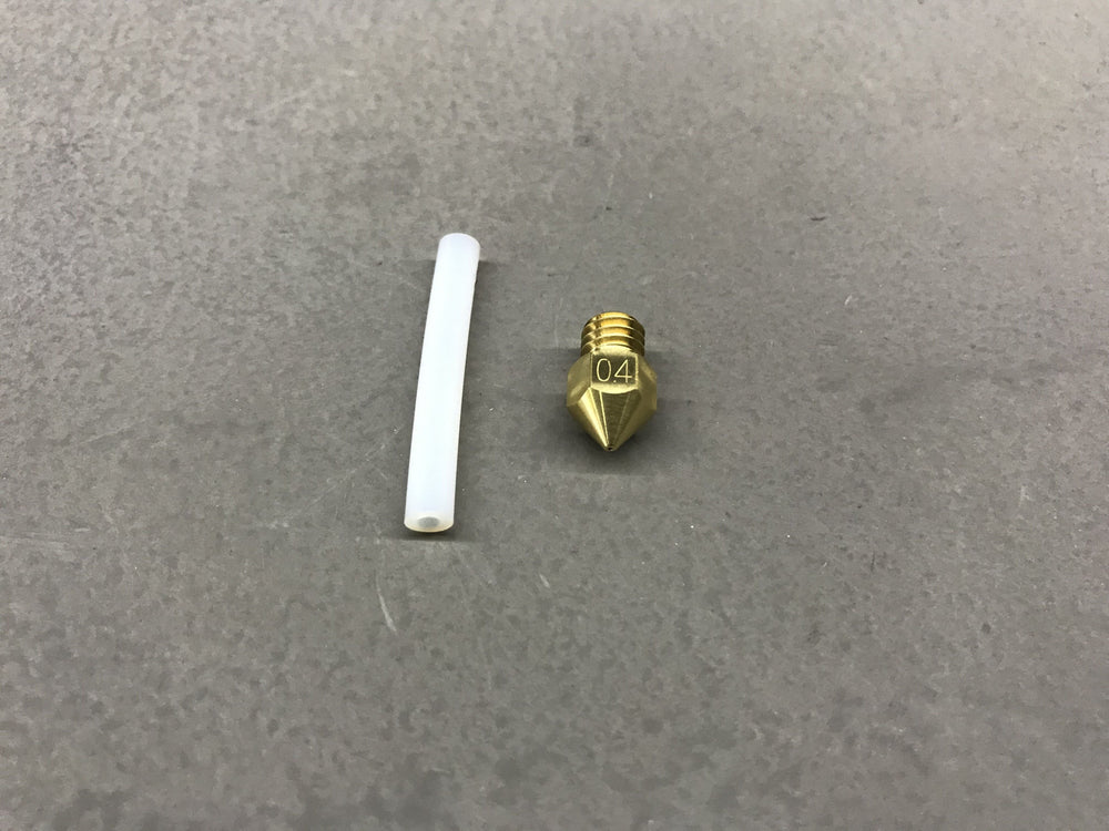 0.4mm Nozzle and PTFE tube for QIDI 3D printers