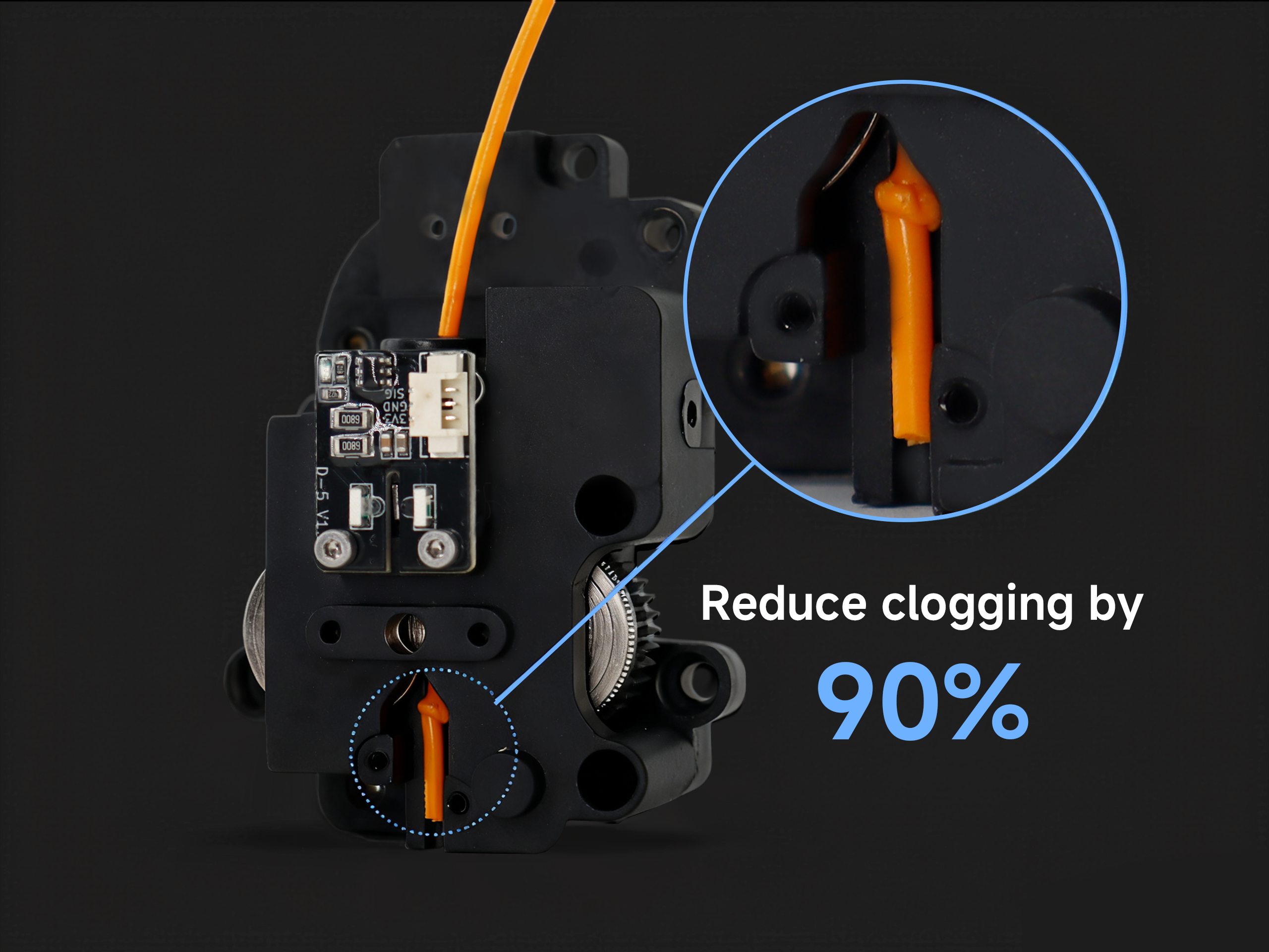 <p>Reduce the Clogging Situation by 90%</p>
