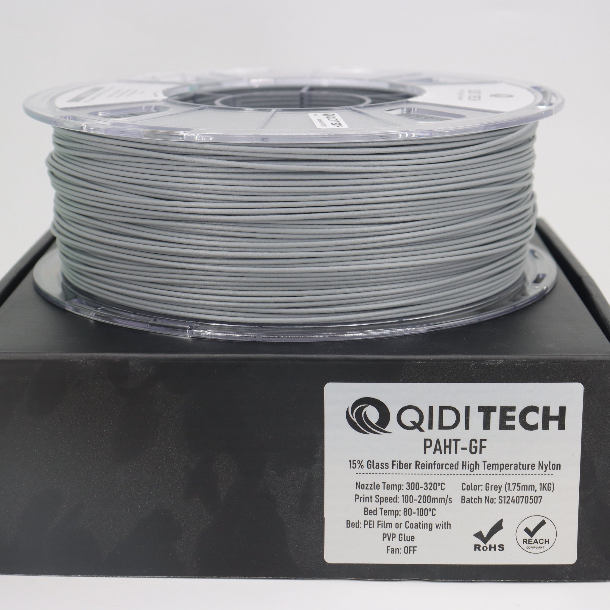QIDI PAHT-GF Grey Filament Spool