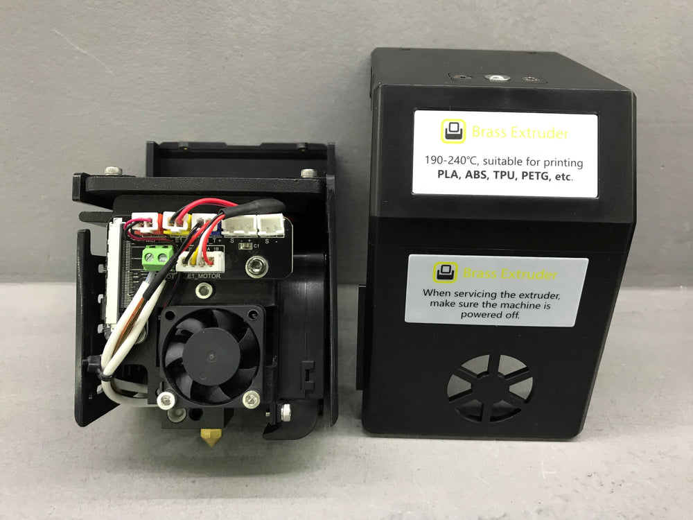 X-CF Pro Brass Extruder, suitable for PLA, ABS, TPU, PETG