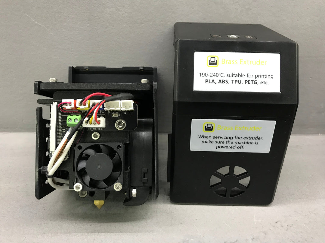 X-CF Pro Brass Extruder, suitable for PLA, ABS, TPU, PETG