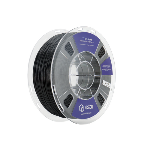 TPU-Aero Filament - Black HEX Code #000000