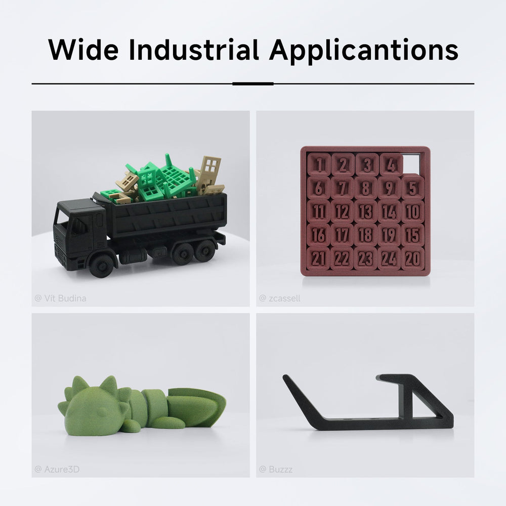 QIDI PLA-CF Filament: 3D printed industrial applications