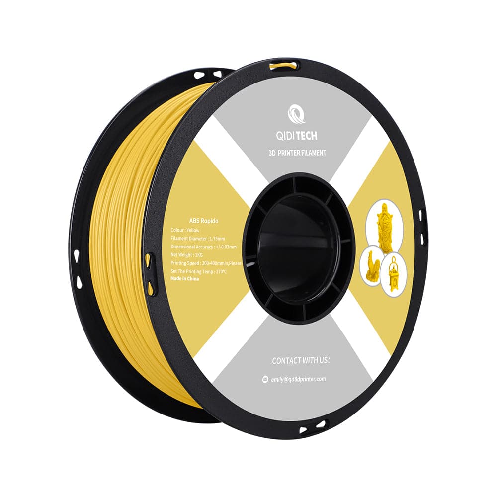 QIDI ABS Rapido Yellow Filament