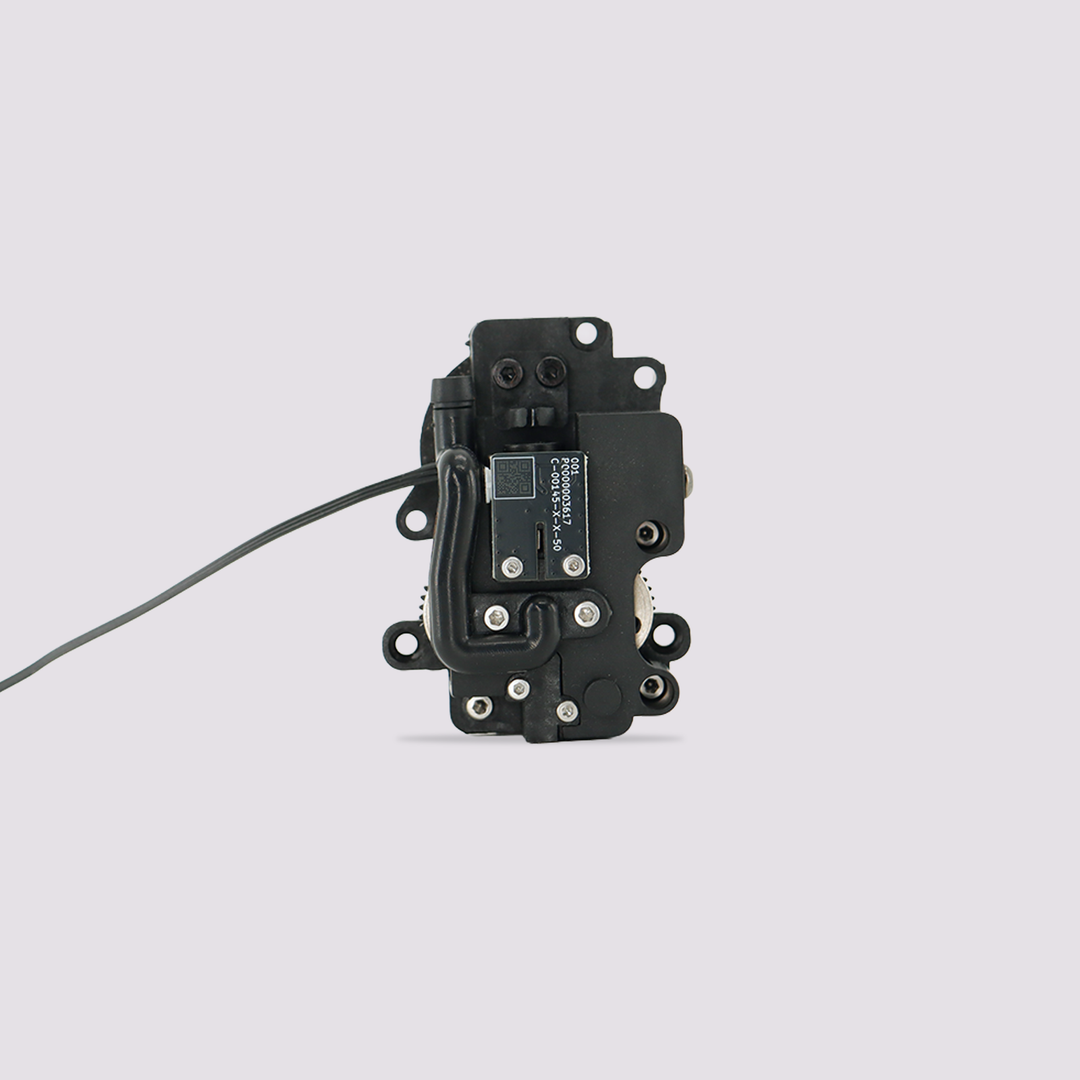 Max4 Extruder assembly with filament runout sensor and wire