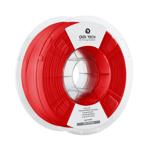 Odorless-ABS Rapido Filament - Red HEX Code #e92828