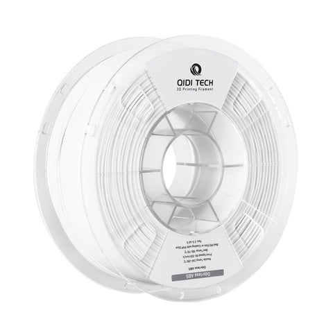 Odorless-ABS Rapido Filament - White HEX Code #FFFFFF
