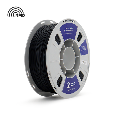 PEBA 95A - 800g / Black HEX Code #070809