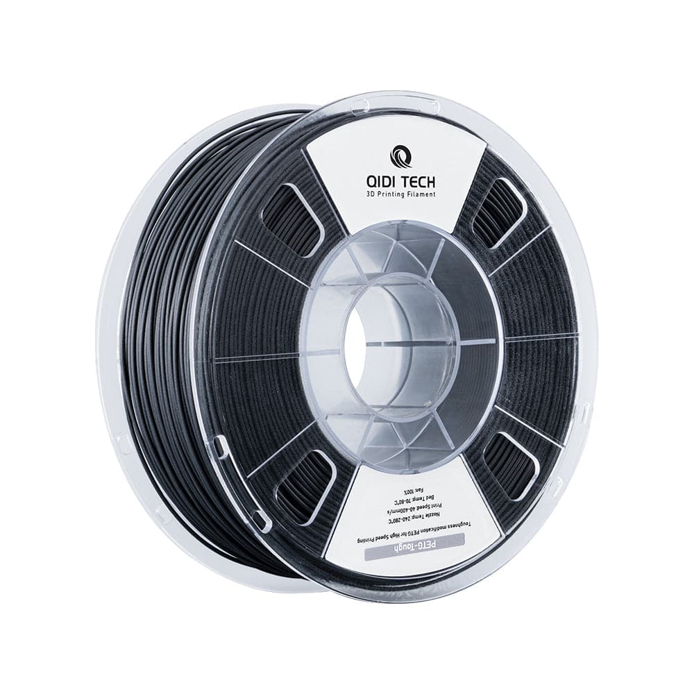 QIDI PETG-Tough 3D Printing Filament - Black