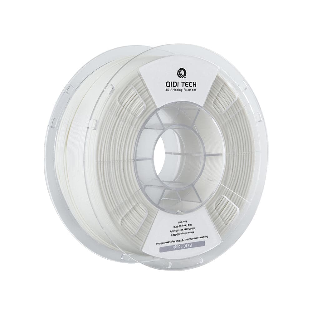 QIDI PETG-Tough 3D Printing Filament - White