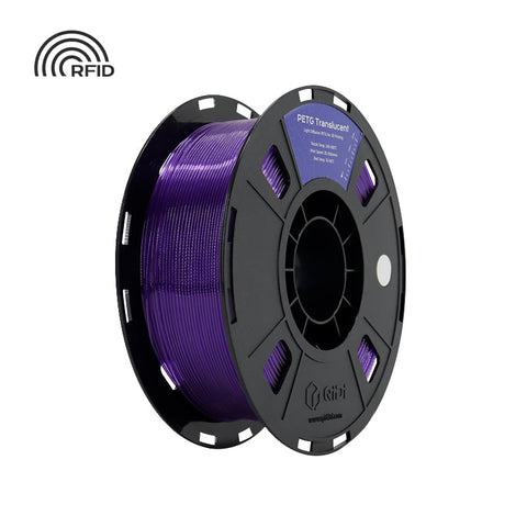 PETG Translucent - 1 kg / Purple HEX Code #9933FF