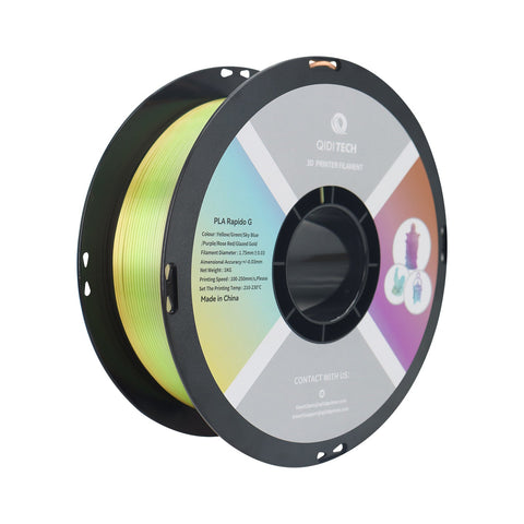 PLA Silk Filament - 1kg / CA / Rainbow