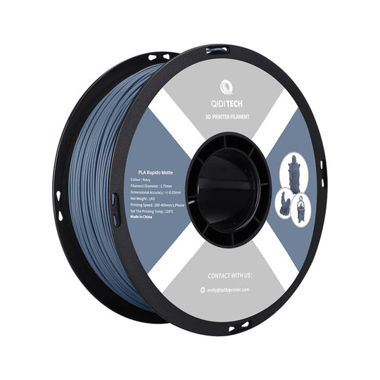 QIDI PLA Rapido Matte Filament - Navy