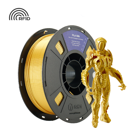 PLA Silk Filament - 1kg / CA / Gold HEX Code #C99700