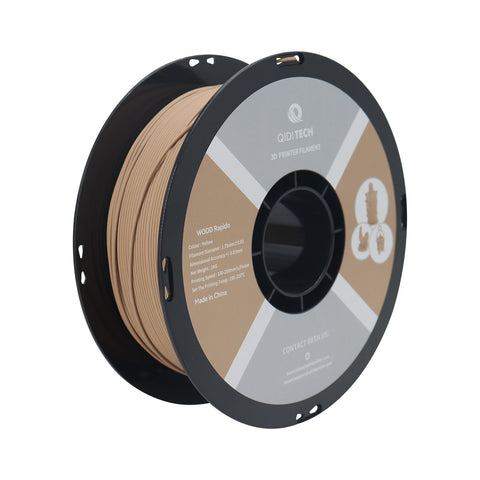 PLA Wood Filament - Yellow HEX Code #B7916C