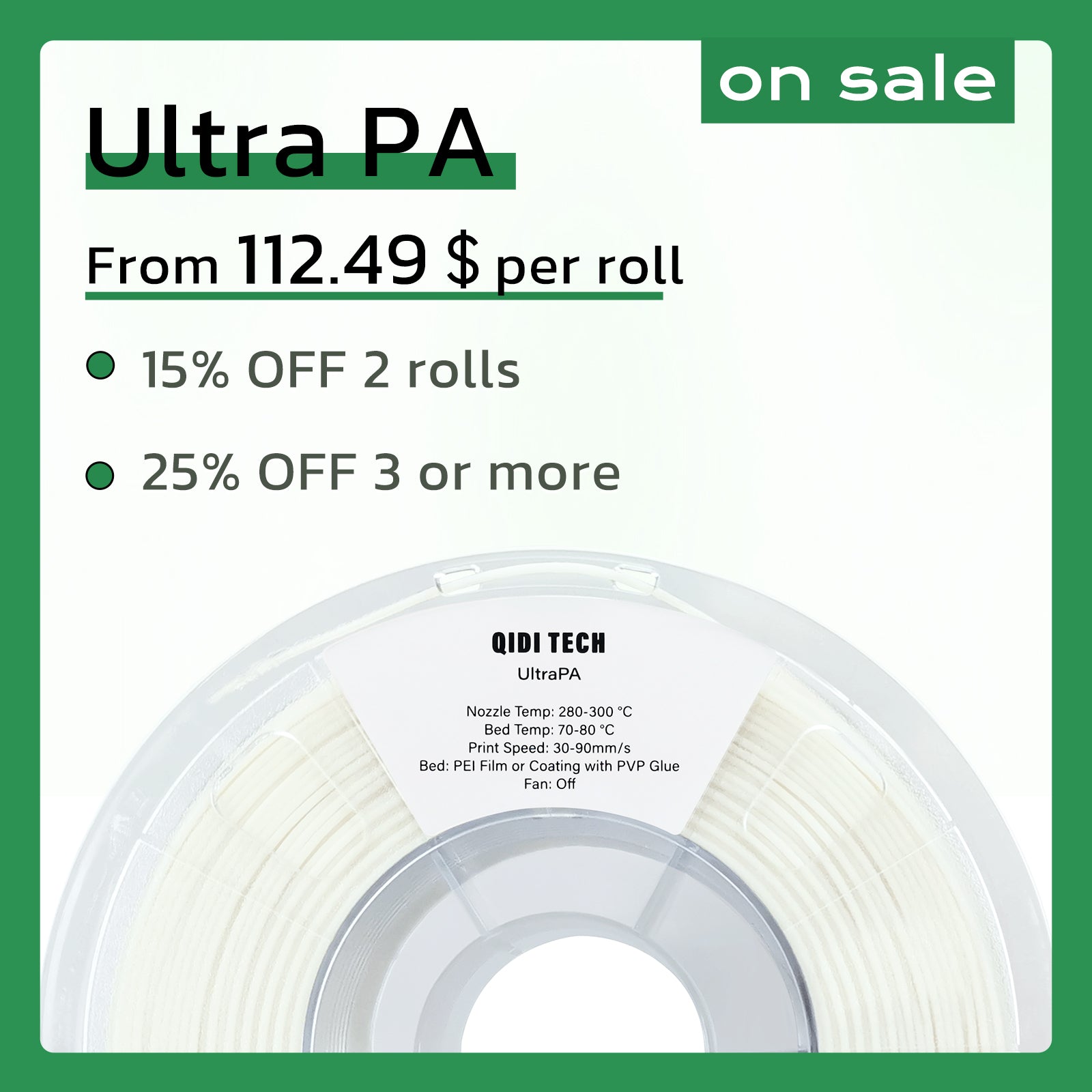 UltraPA Nylon Filament (PPA)